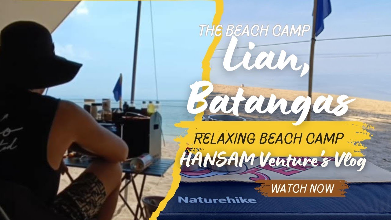 1st  beach motocamping @ The beach camp lian batangas!