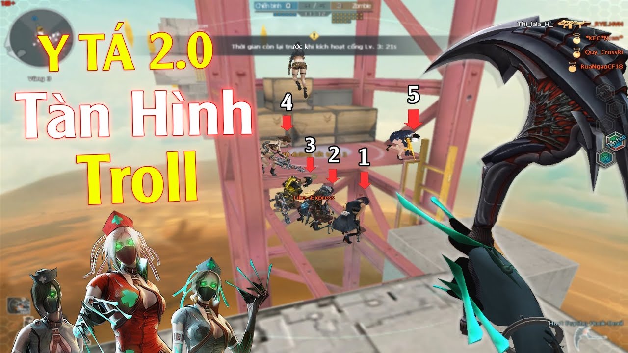 Use Invisible Nurse 2.0 Troll Zombie Escape-Crazy Turtle