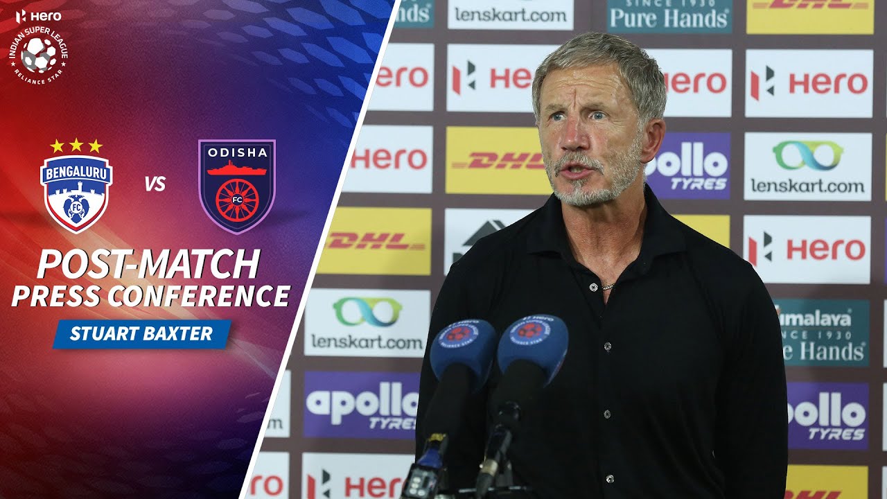 Stuart Baxter - BFC vs OFC - Post-match PC | Hero ISL 2020-21