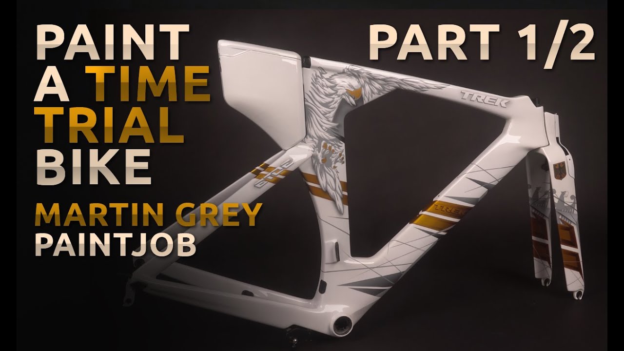 painting a triathlon bike part 1 - Trek Speedconcept ETOE style