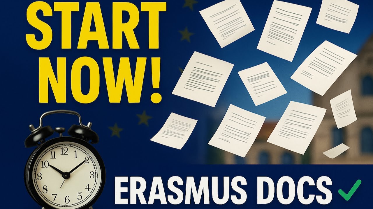 Erasmus Mundus 2025: Start Your Application Docs NOW!