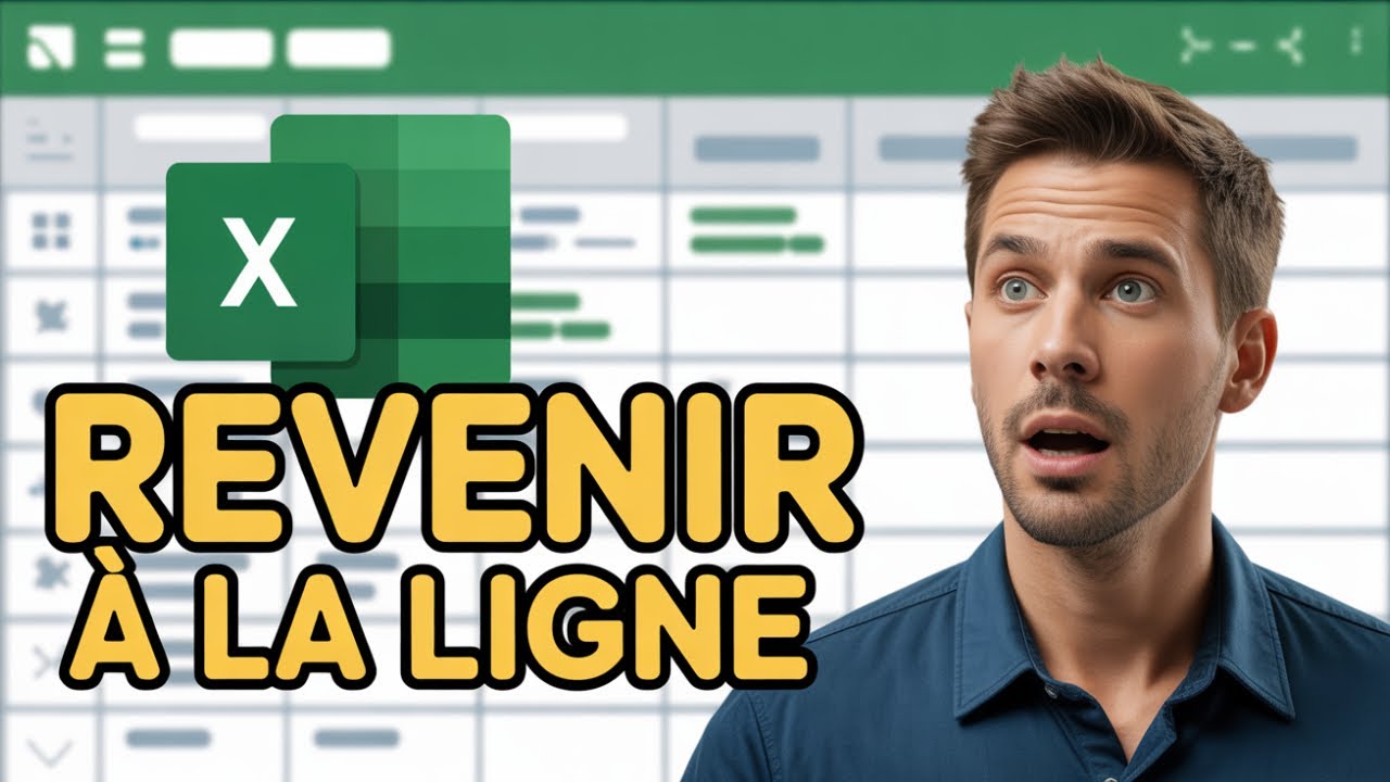 🔄 Excel : Revenir à la Ligne dans une Cellule Facilement !