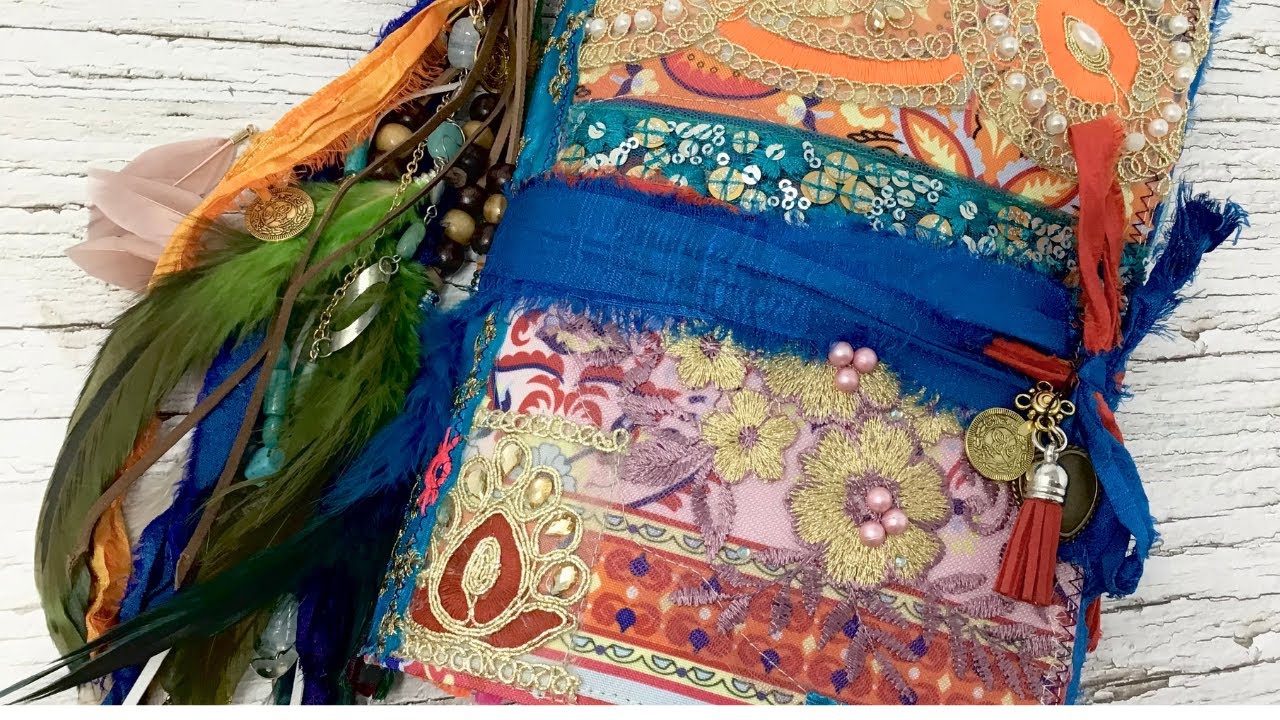 Boho Junk Journal Flip Through (Sold)