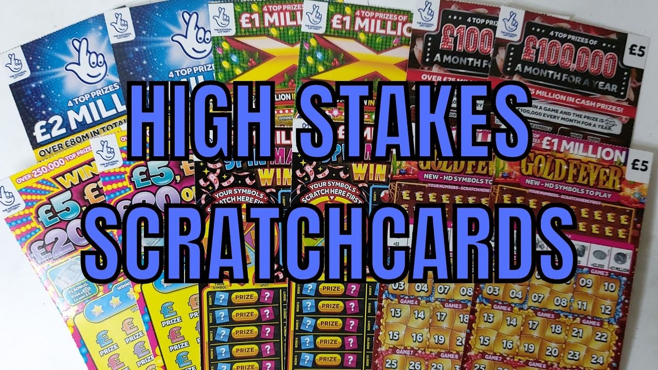 НОВЫЕ скретч-карты High Stakes