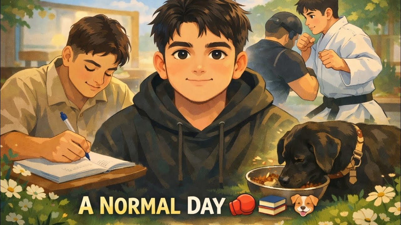 A Calm Day | Study, Dog & Training 🌿
