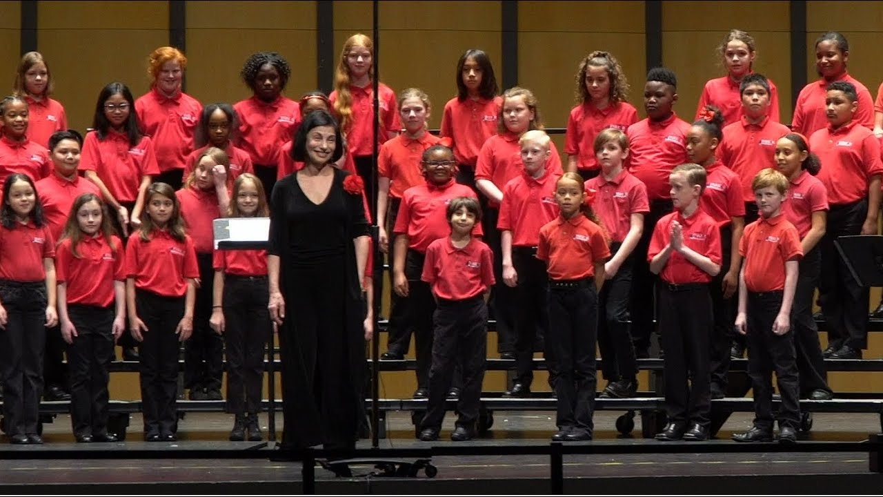 2019 Parker Elementary Advanced Chorus at the American Music Festival