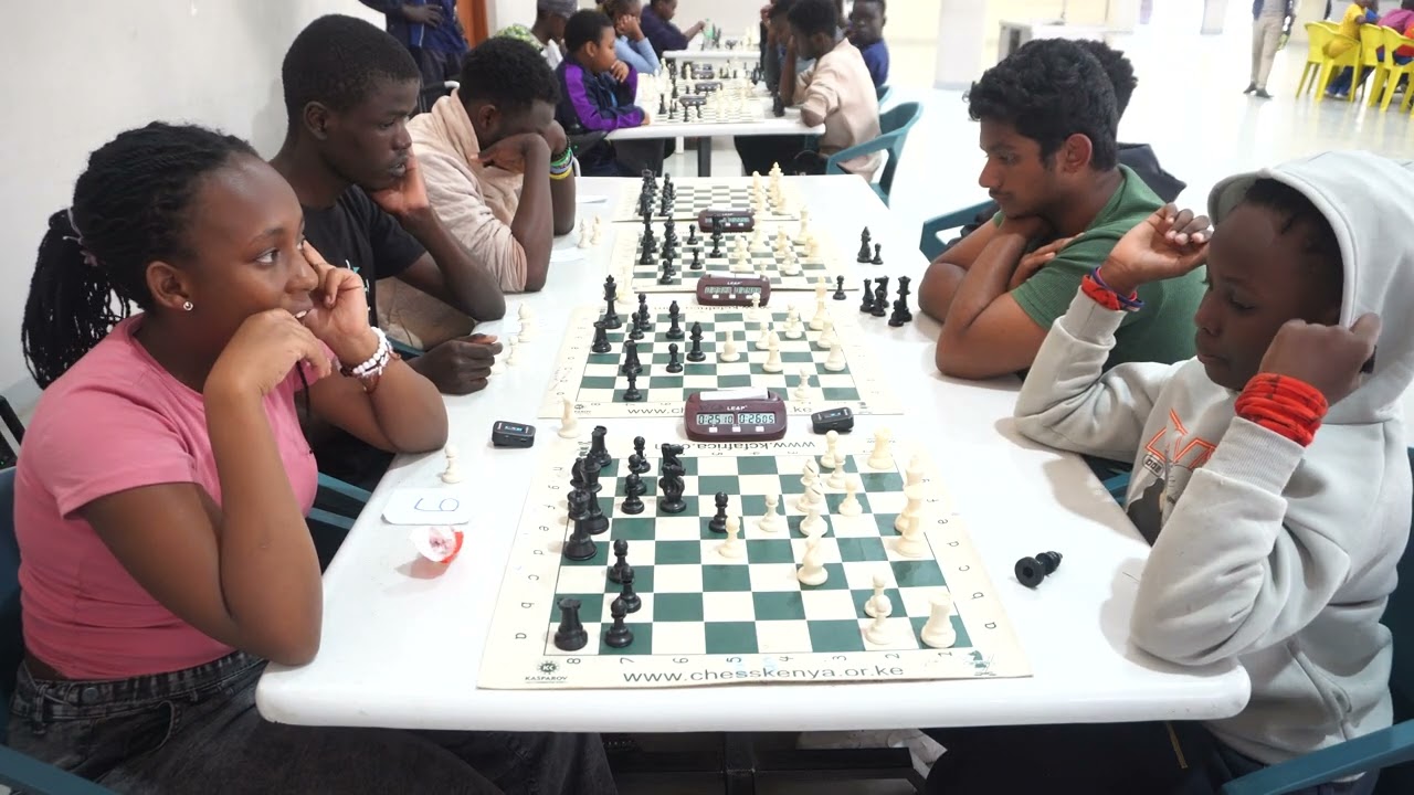 Hera Vs Nathaniel - Suntop 2024 Nairobi Youth Chess Championship
