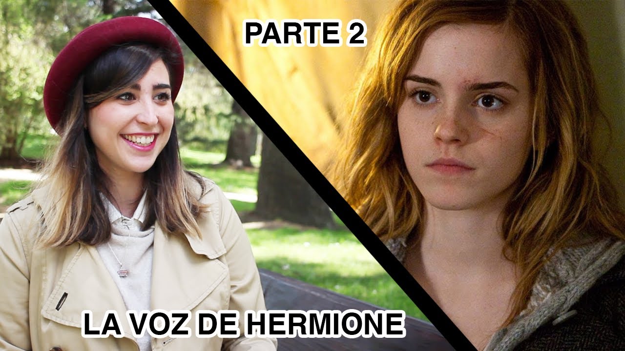 Entrevista a la voz de Hermione Granger (Laura Pastor, Orden - Reliquias, España) Parte 2