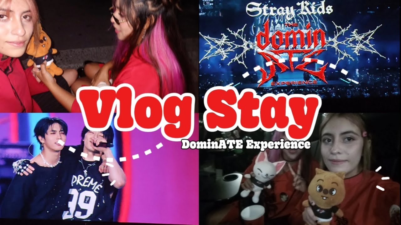Vamos al DominATE Experience de stray kids ❤️‍🔥