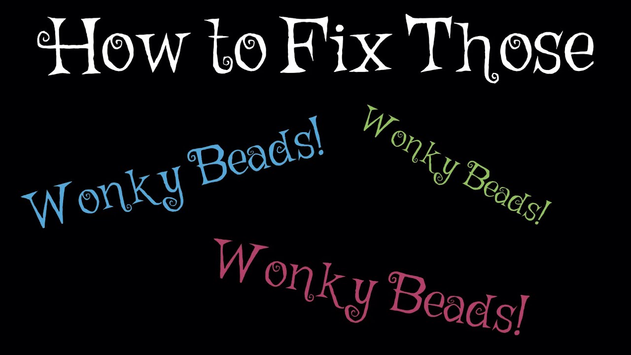 Lampworking / Flameworking 101.22 - The Wonky Bead Fix,  demo