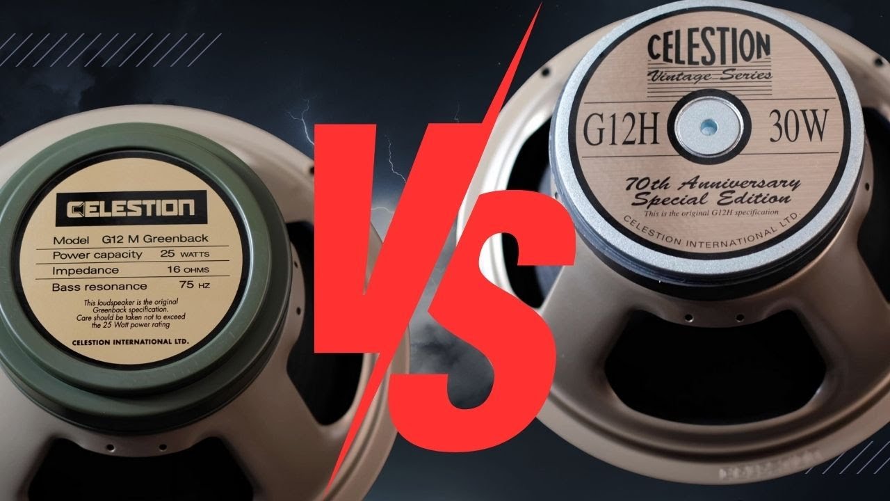 Vintage 30 Vs H Anniversary  / Celestion Shootout
