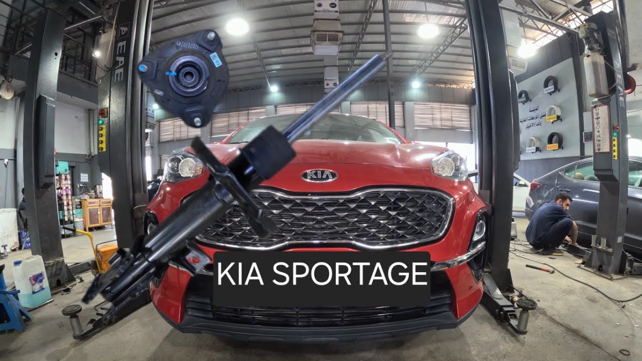 replacing front shock absorber - strut mount ... kia sportage 2016-2021 (torque specs)