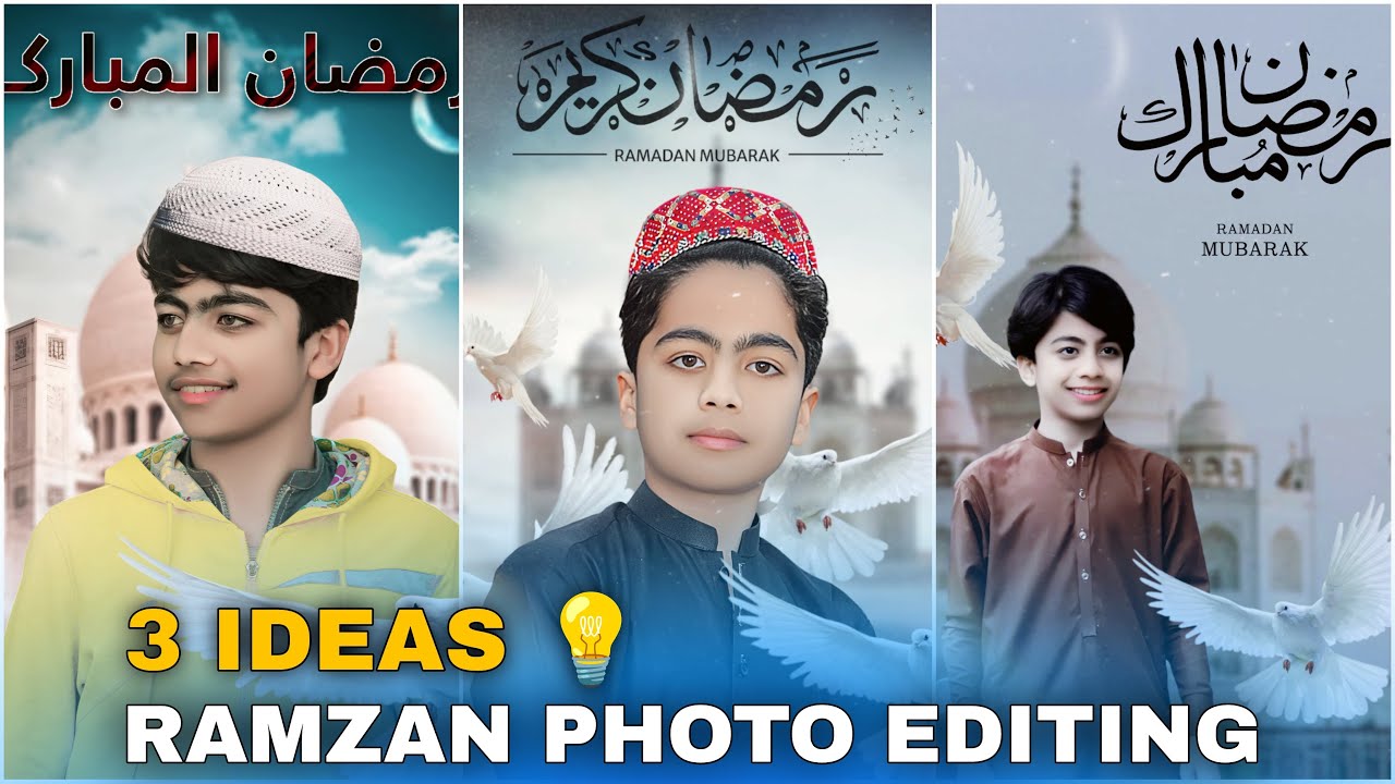 3 Amazing Ramzan Mubarak Photo Editing in PicsArt