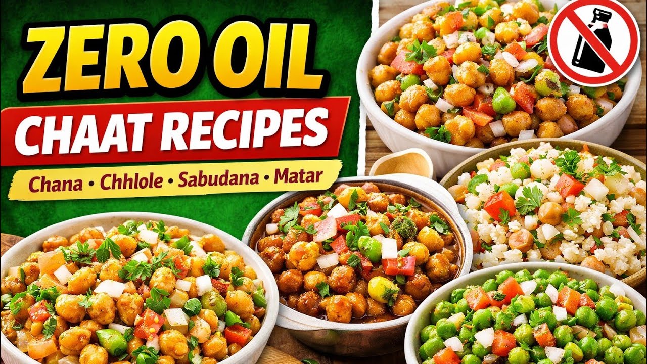No Oil Healthy Recipes That Actually Taste Amazing! | Zero Oil Veg Recipes