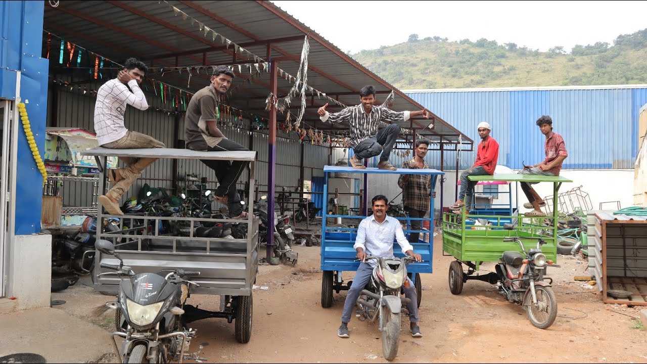 ⭕️Bike Trolley Attachment நம்ம சேலத்தில்👍