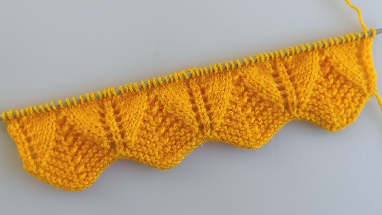 New knitting design/pattern #665 for cardigan, sweater, jacket, frock ||in hindi||