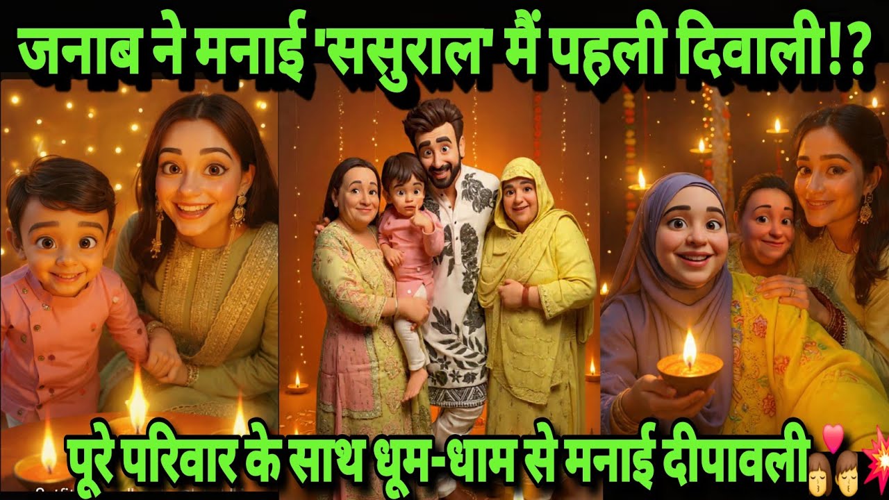 CHALU APPI NE BHAI KE SASURAL ME DIWALI MANAI😱⁉️||JANAB NE SASURAL ME 1st DIWALI MANAI⁉️🤔||#podcast 