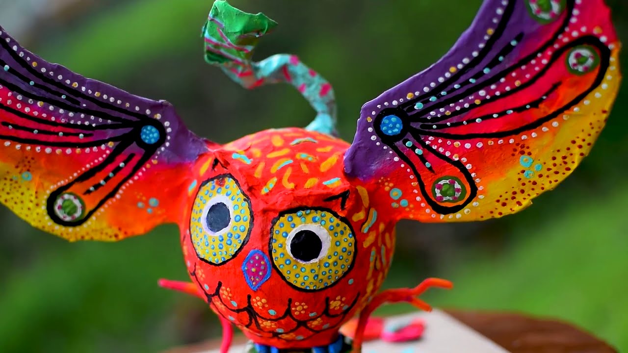 Alebrije en casa | Tutorial