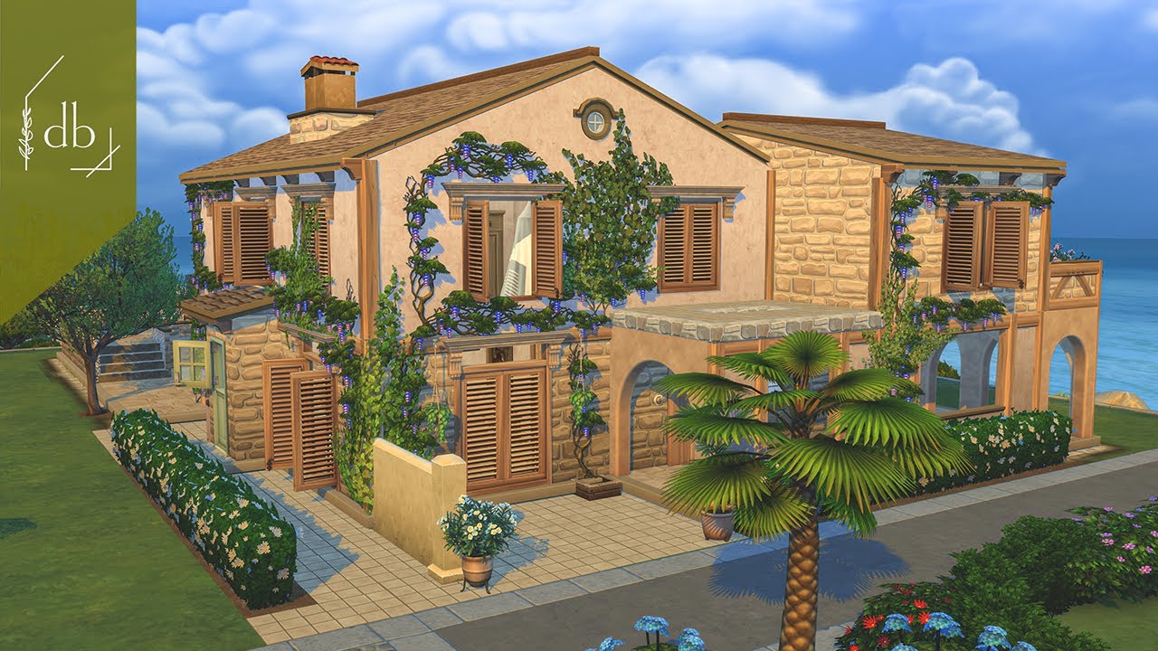 Villa Rosa | The Sims 4 Speed Build