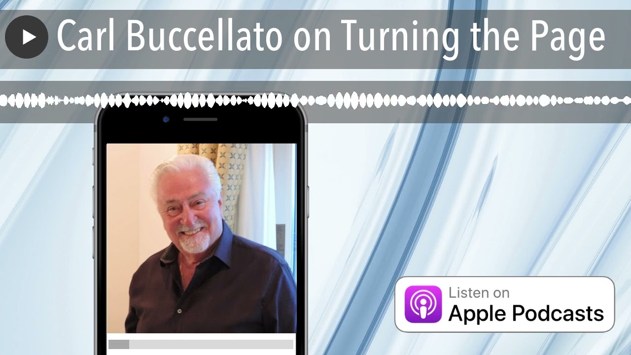 Carl Buccellato on Turning the Page