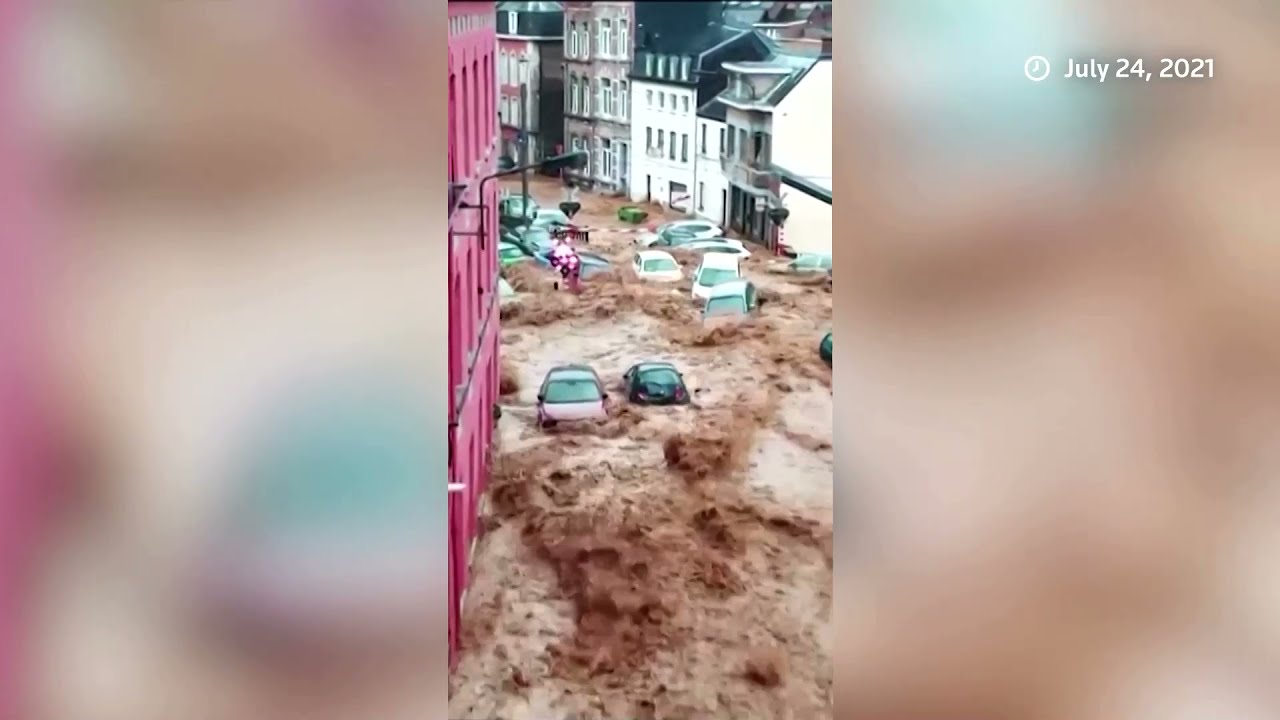 Belgians reeling from heavy flood wreckage
