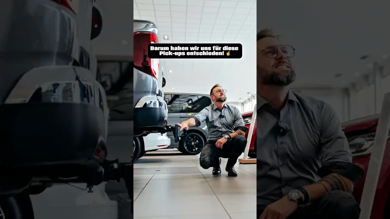 Darum haben wir uns für diese Pick-ups entschieden! ☝️ 