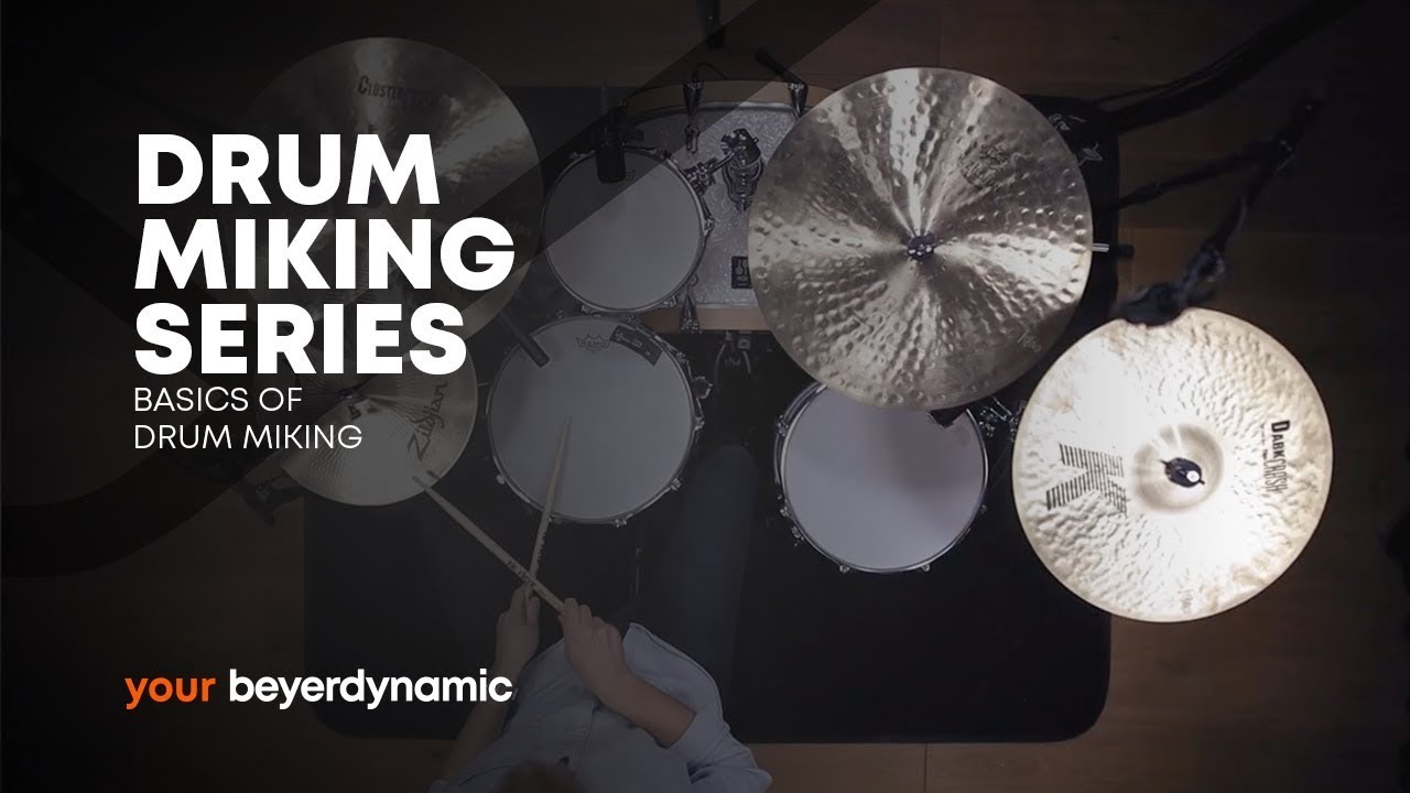 beyerdynamic | Drum miking series - Episode 1: BASICS OF DRUM MIKING
