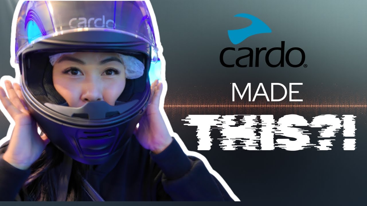 I TESTED CARDO'S NEW BEYOND HELMET.