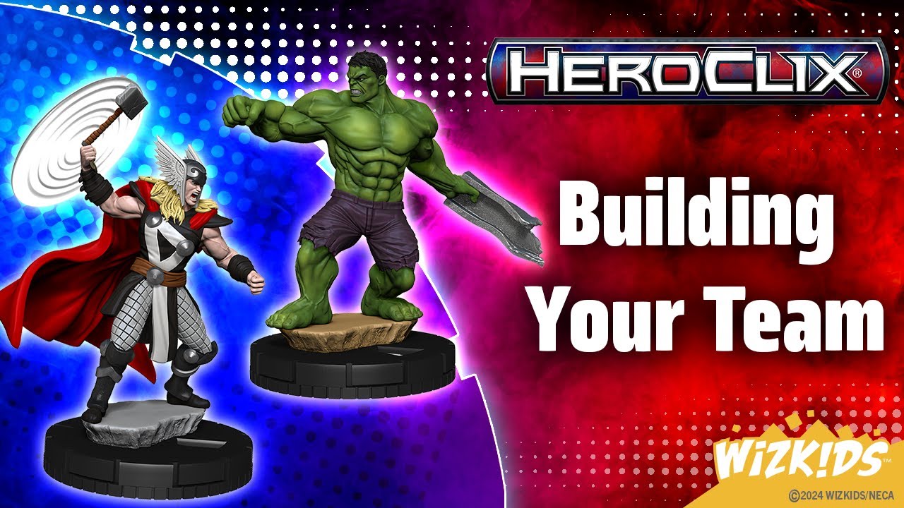 КАК ИГРАТЬ В HEROCLIX — ДЕНЬ 4. Формирование команды — @WizKidsOfficial