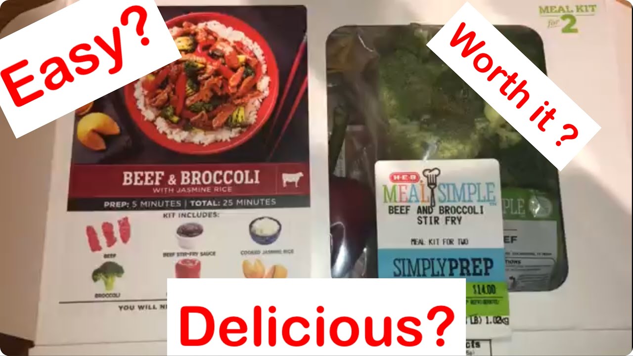 MEAL SIMPLE HEB Review | WORTH IT ? Easy ?