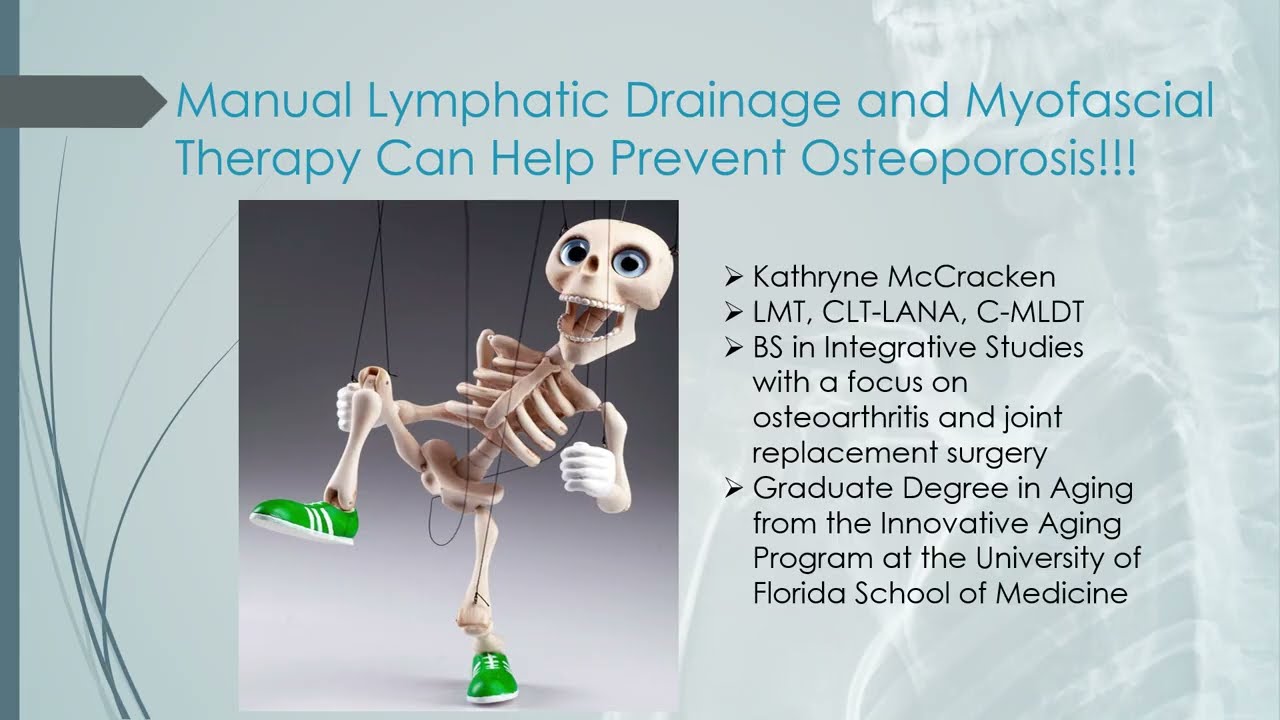 Research: Prevent Osteoporosis with a Healthy Lymphatic System!