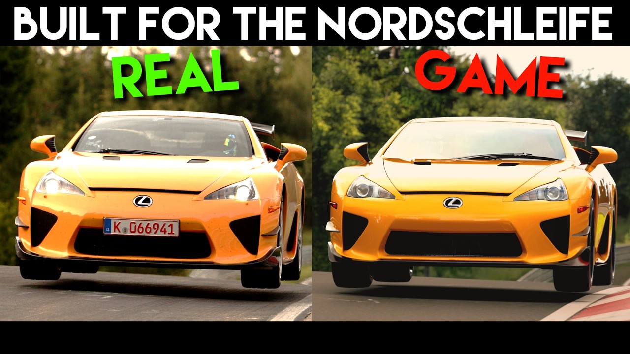 How Realistic Did Gran Turismo 7 Make The Lexus LFA?
