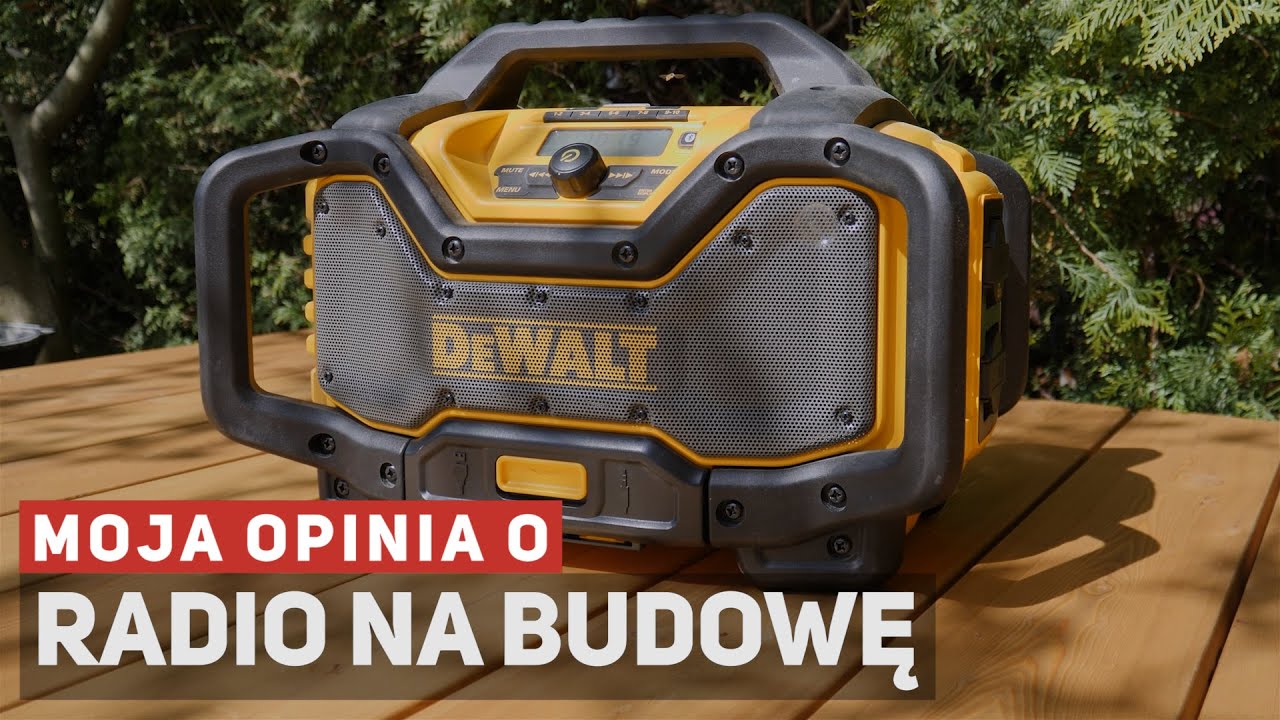 Radio na remont, budowę - DeWALT