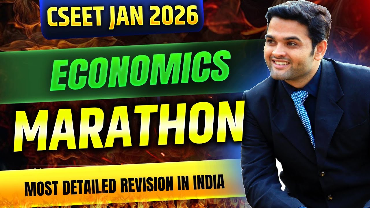 FREE CSEET Economics Marathon Revision Batch | CSEET January 2026 | Full Sullabus Revision