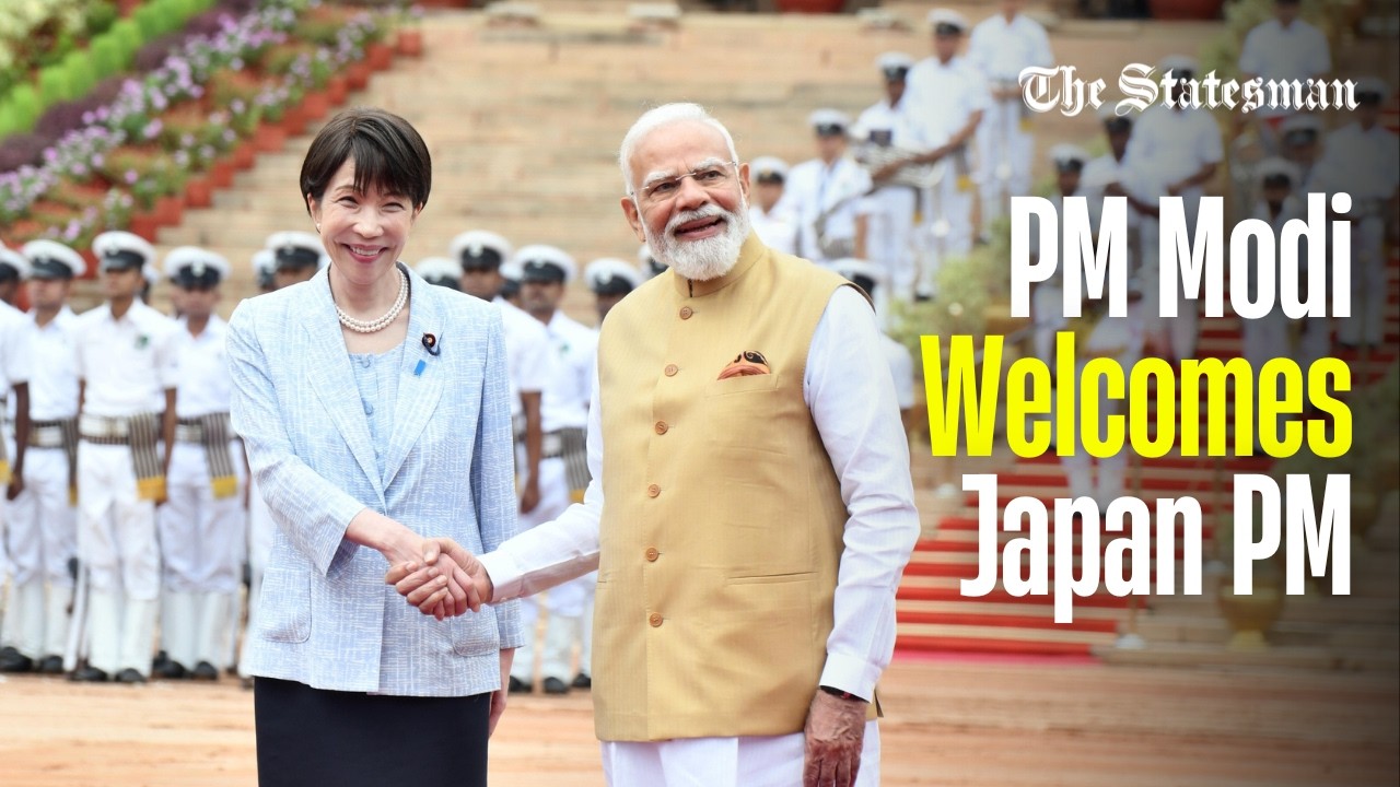 PM Modi Welcomes Japanese PM Sanae Takaichi with Ceremonial Reception at Rashtrapati Bhavan