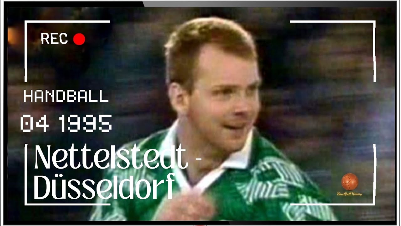 Nettelstedt / Düsseldorf 04 1995 | Championnat d'Allemagne handball 🤾‍♂️