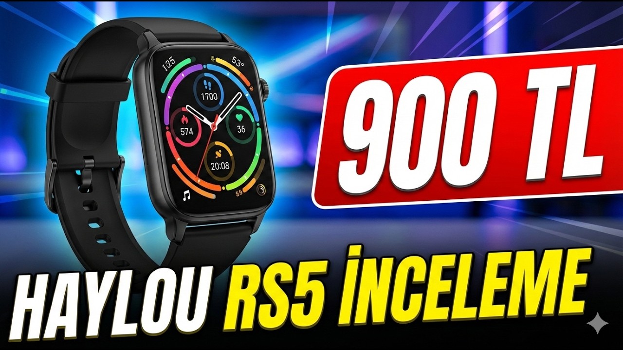 UYGUN FİYATLI AKILLI SAAT / HAYLOU RS5