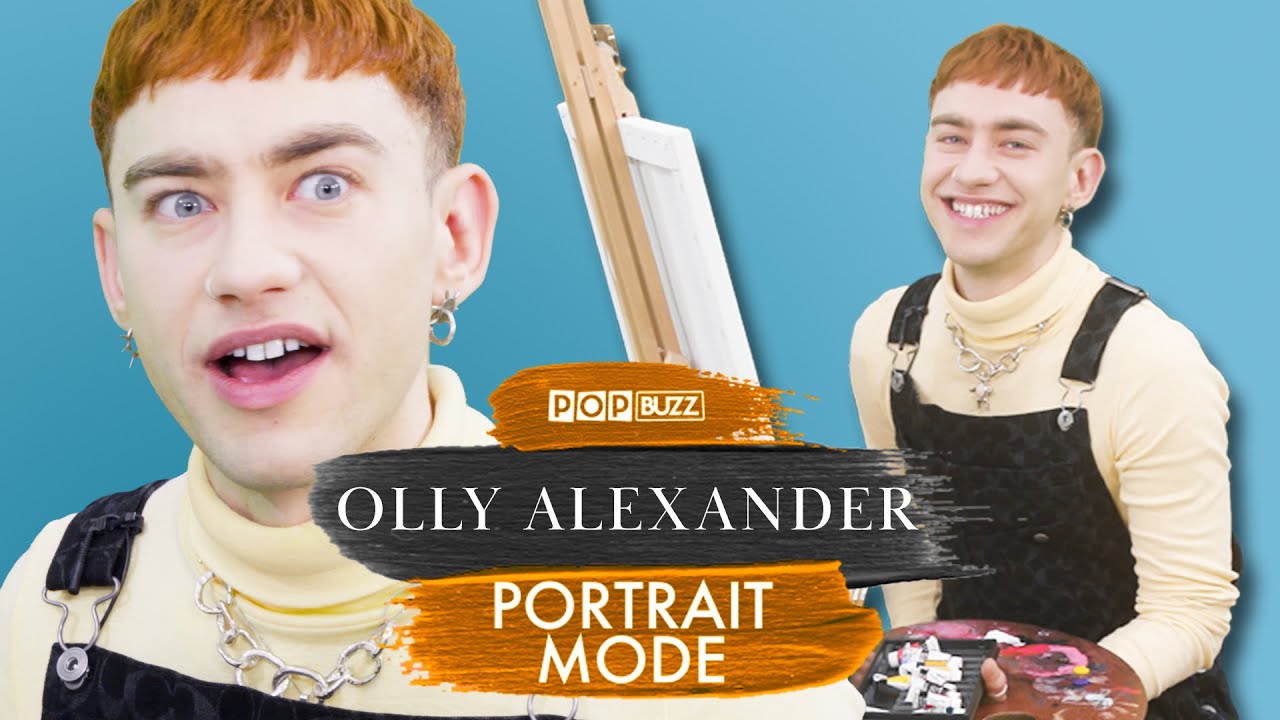 Olly Alexander Paints A Self-Portrait And Answers Questions About His Life | Portrait Mode