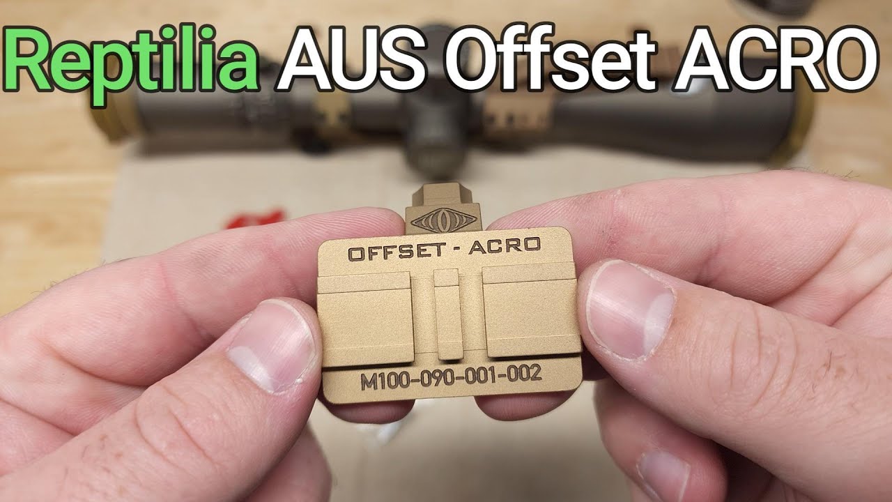 Крепление для прицела Reptilia Aimpoint Acro AUS с 45-градусным смещением при установке