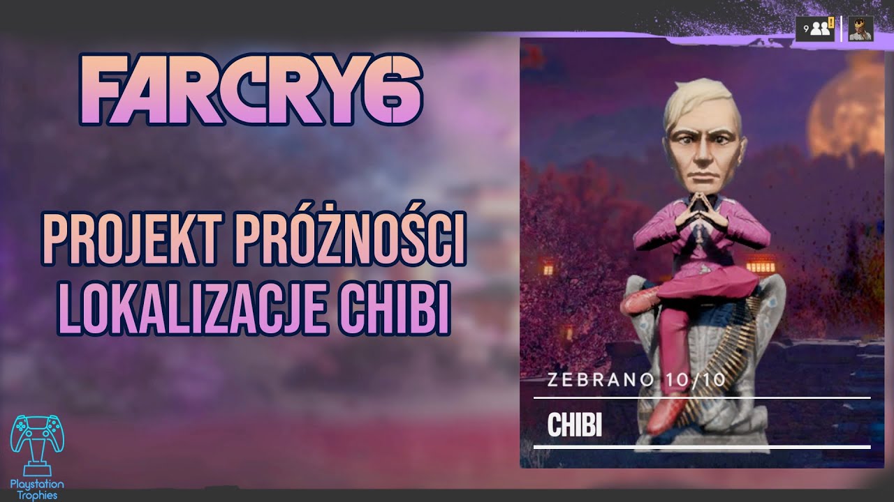 Far Cry 6 - Projekt pr&oacute;żności - Lokalizacje Chibi - Vanity Project