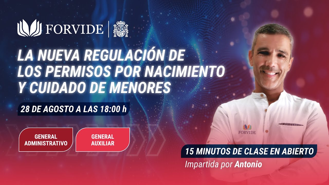 Nueva regulación de los permisos por nacimiento y cuidado de menores.