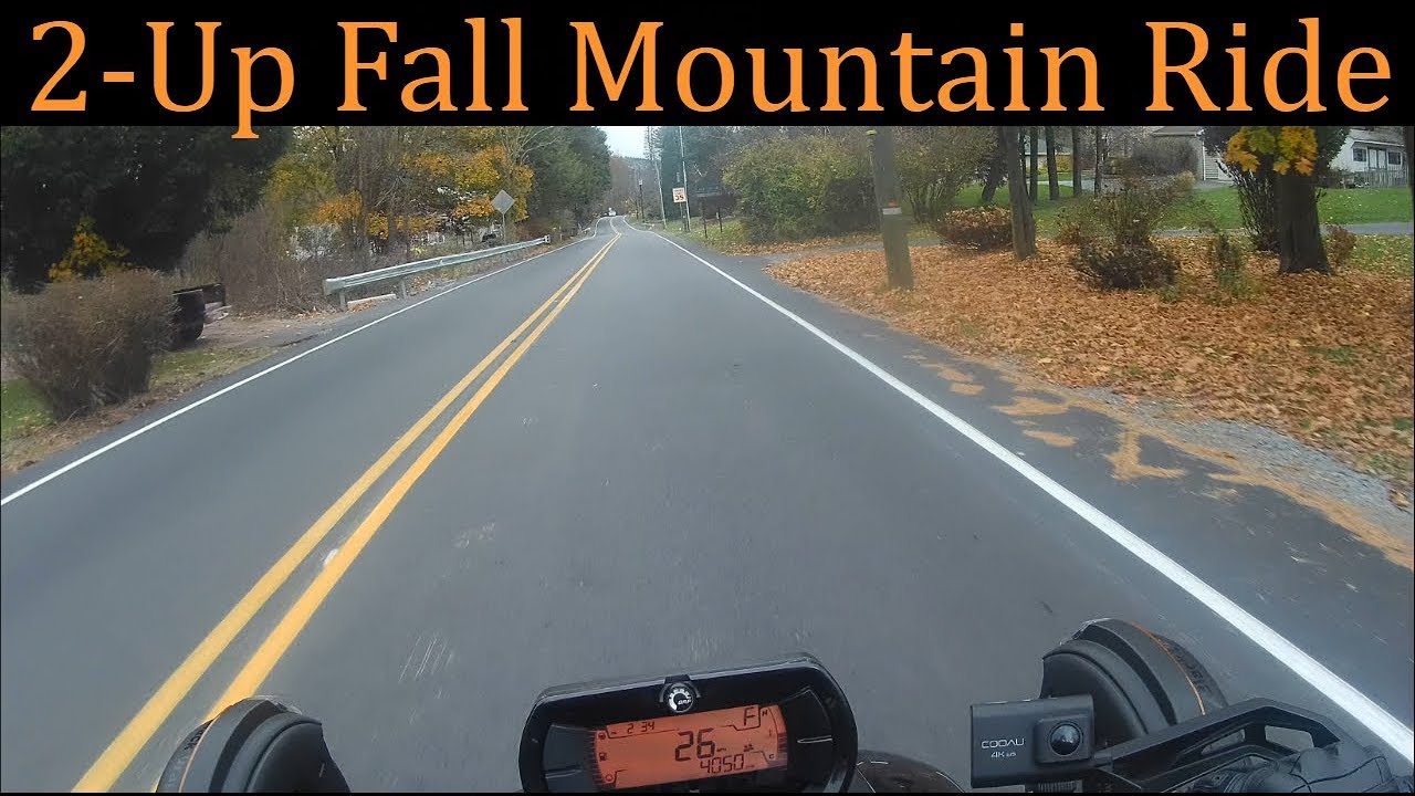 A 2-Up Can-Am Ryker Fall Mountain Ride