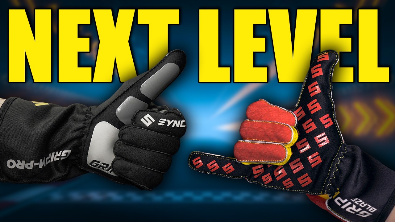 These Sim-Racing Gloves Are NEXT LEVEL!!