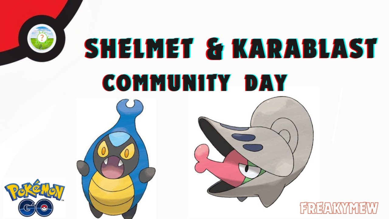 Karablast & Shelmet hunt | Community day | Pokemon go