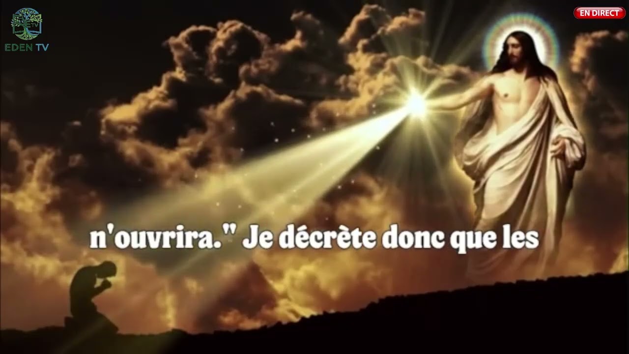 🙏 SEIGNEUR, BÉNIS CHAQUE PERSONNE QUI REGARDE CETTE VIDÉO. QUE EDEN TV SOIT UNE SOURCE DE PAIX,