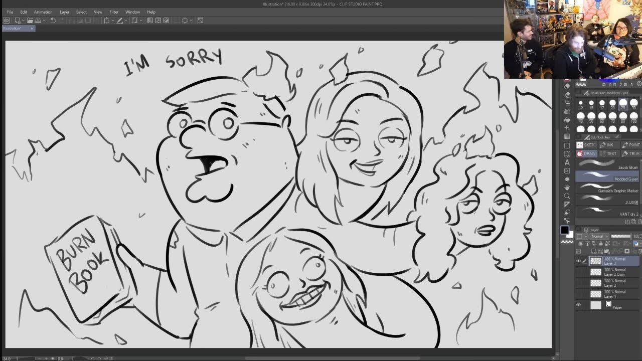 Drawfee Absolutely Losing It Over Family Guy Mean Girls