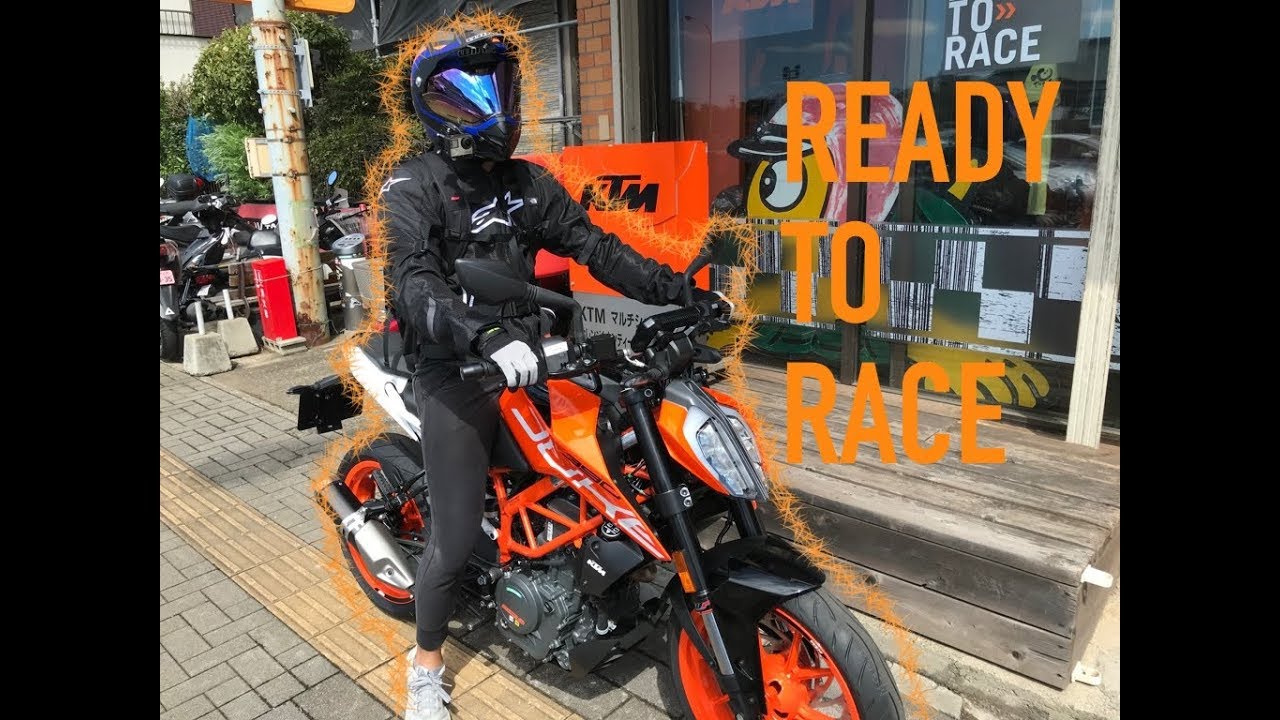 motovlog#1 KTM 390Duke 納車しました