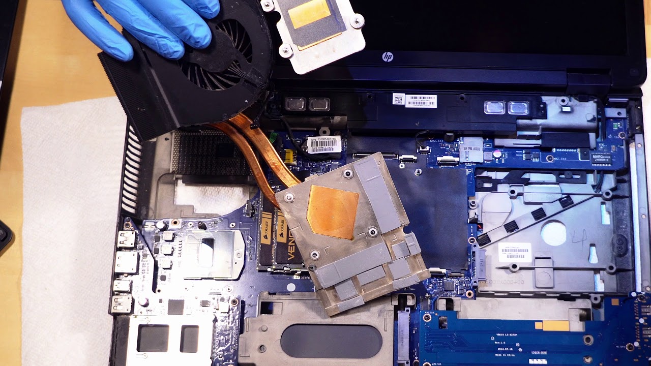 Laptop Graphics Upgrade - HP Zbook 17 G1 - Quadro K3100m 4GB to K5100m 8GB - Laptop GPU Upgrade Easy