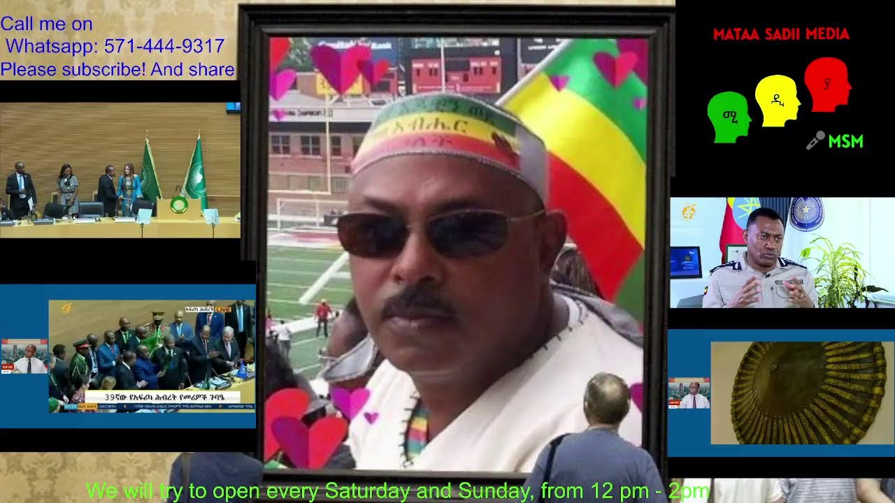 Talking about the interview from the chief of police, and the African union summit. 2/15/26-8/2018