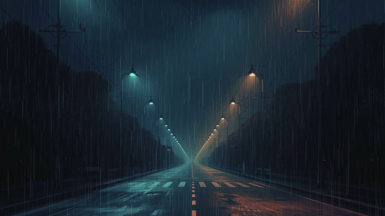 静かな夜の雨音｜脳を休める睡眠導入BGM【2時間】Quiet Night Rain Sounds to Rest Your Mind【2 Hours】
